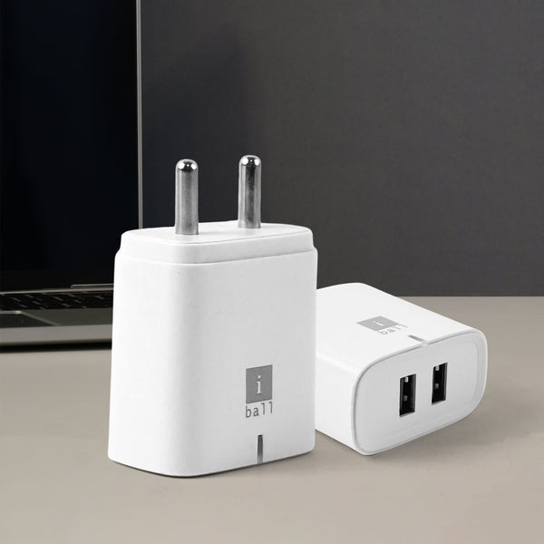 iBall 3.1A Dual USB Wall Charge
