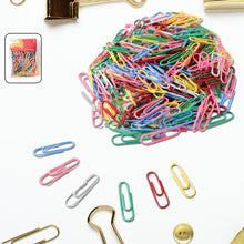Multicolor-Coated Paper Clips 