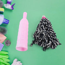Heavy-Duty Floor Cleaning Bottle Mop Refill with Durable Plastic Bottle