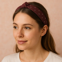 Weekend Style Polka Dot Fabric Headband