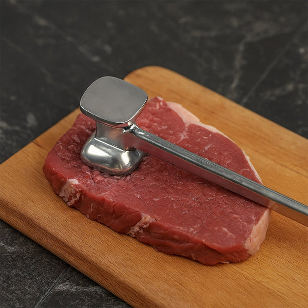 Professional Two Sided Beef / Meat Hammer Tenderizer