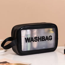 Medium Zippered Cosmetic Pouch, Toiletry Bag for Cosmetics (1 Pc)