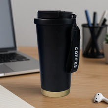 Premium Assorted Metal and Plastic Travel Mug Tumbler Cup (1 Pc / Mixed Design)